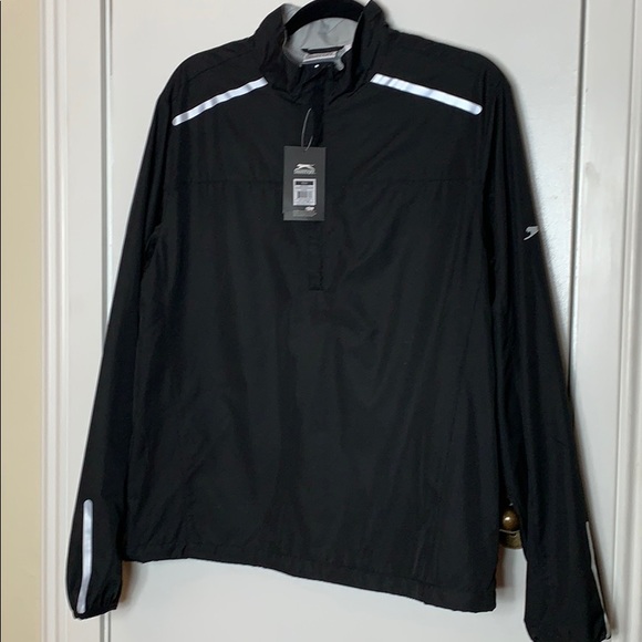 Slazenger Jackets & Blazers - NWT Slazenger black golf pullover jacket size Sm.